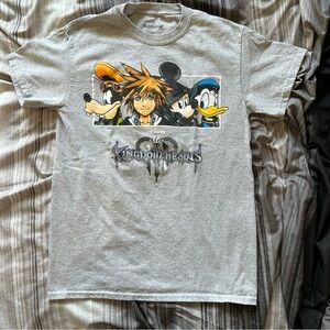 Disney Gray Kingdom Hearts Tee